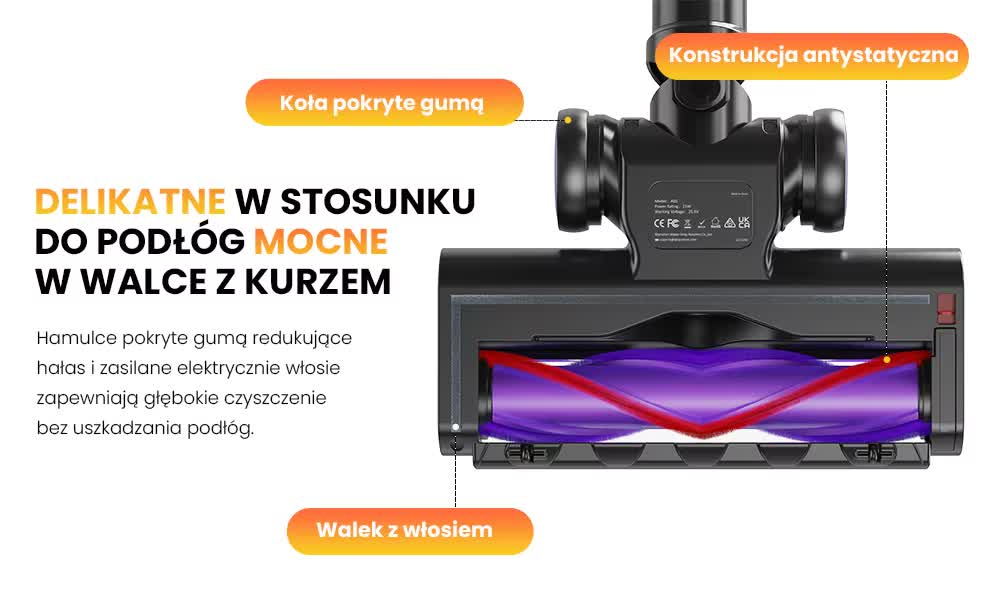 Delikatne dla podlog, mocne w walce z kurzem