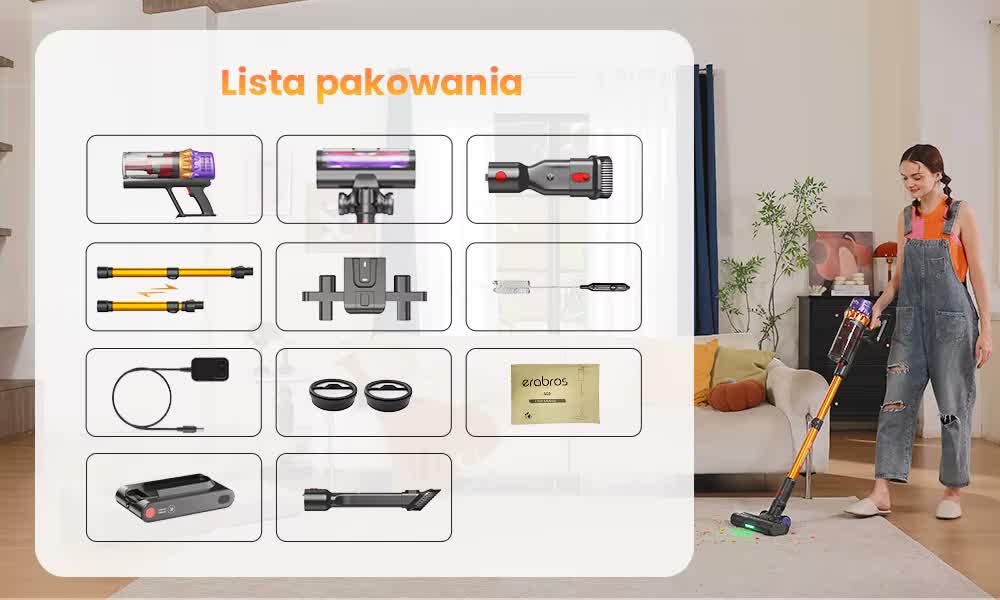 Lista pakowania - co znajdziesz w zestawie
