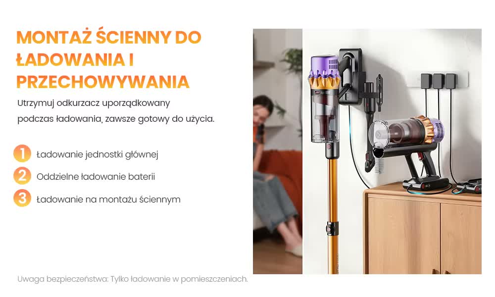 Montaz scienny do ladowania i przechowywania