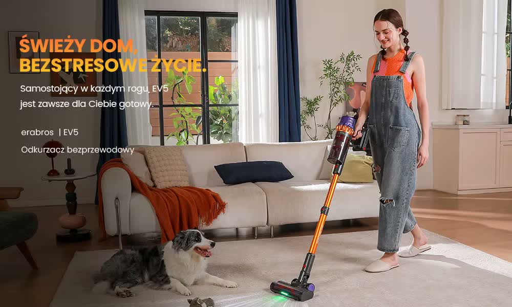 ERABROS EV5 - swiezy dom, bezstresowe zycie